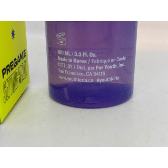 NIB YOUTH FORIA Skin Moisturizing Serum Setting Spray & Primer 3.3 & 1 Fl Oz SET - Picture 8 of 9